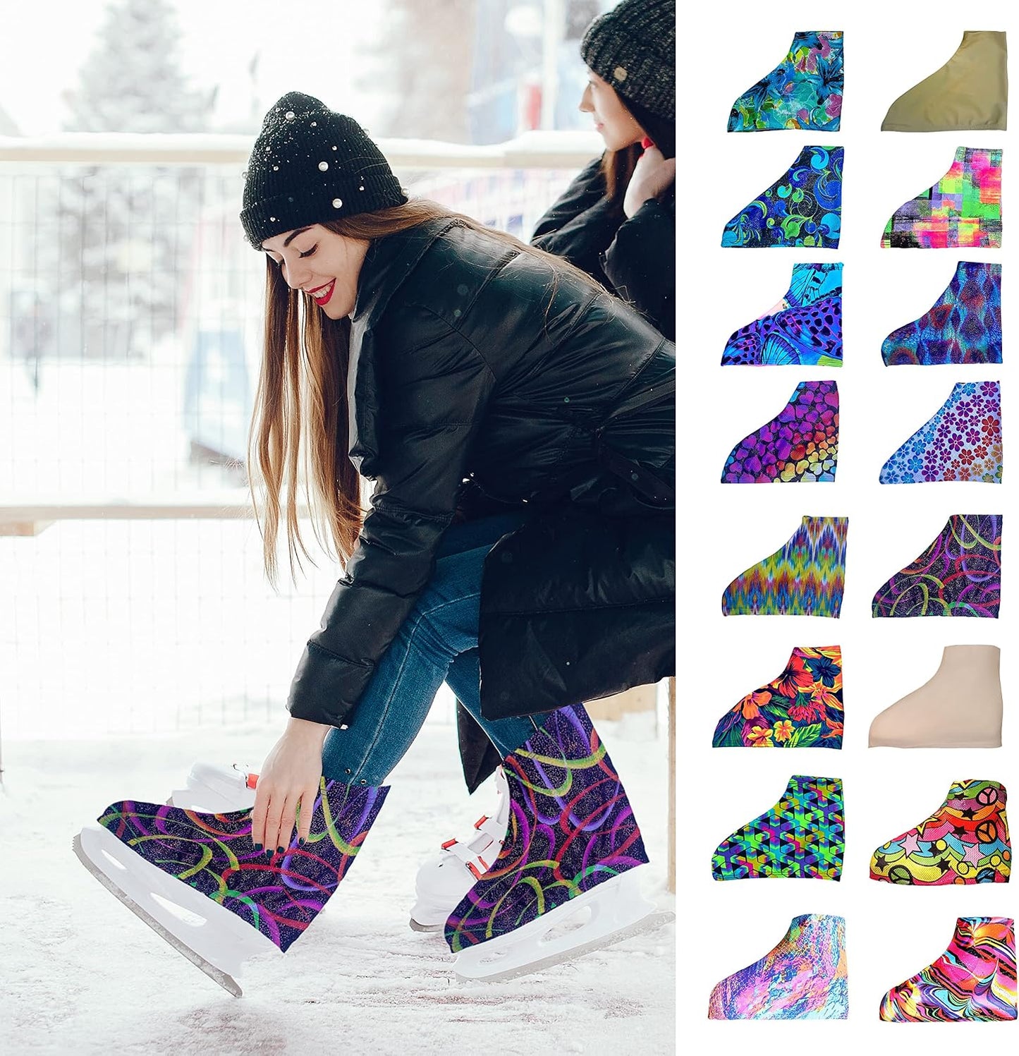 Fundas para botas patinaje duraderas tamaño universal