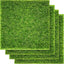 4 Pack Decoración Césped Artificial Miniatura Jardín Hadal