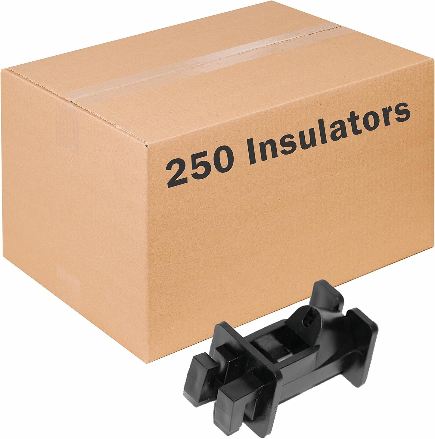 Aislante uñas inclinado pack 250 color negro