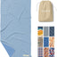 Toalla playa microfibra waffle 63x31.5"