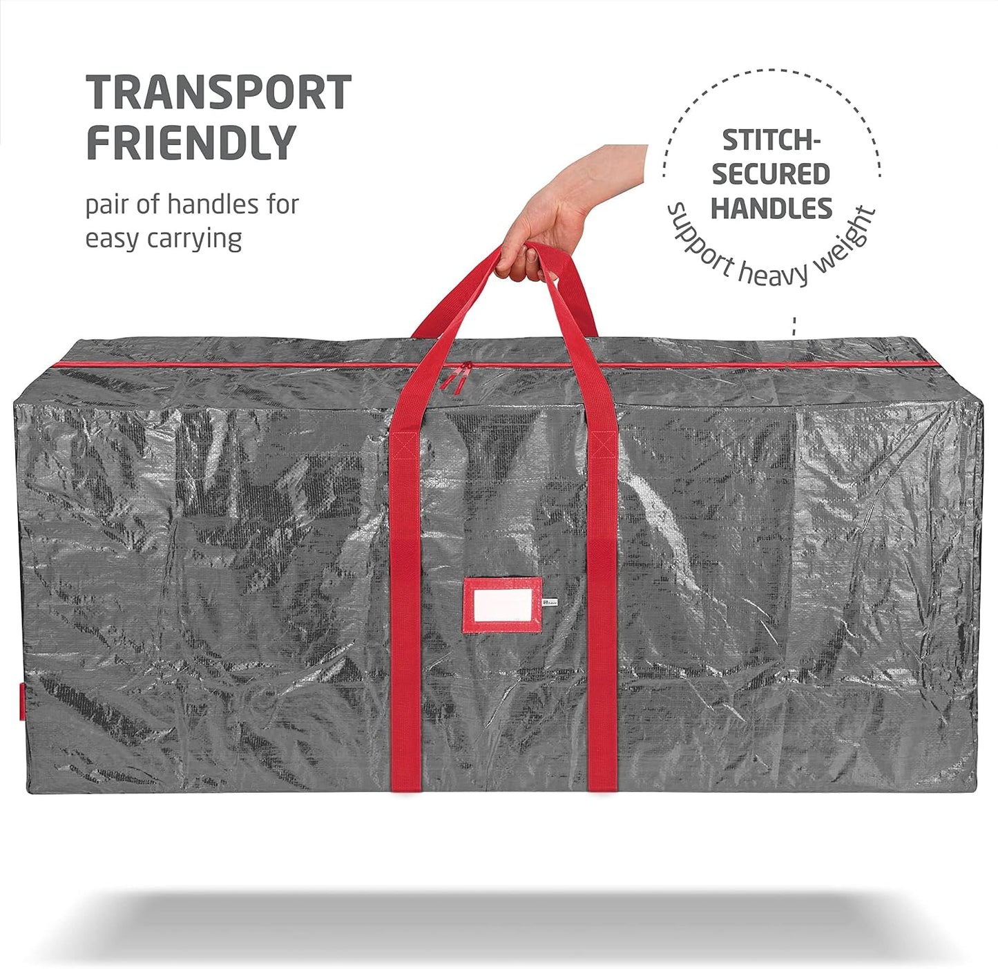 Bolsa almacenamiento árbol Navidad 9ft plástico impermeable