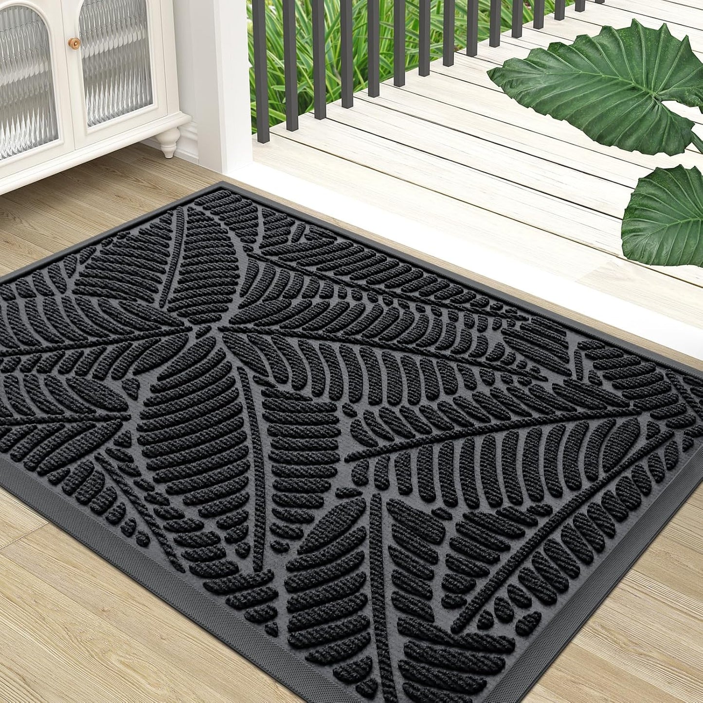 Tapete impermeable antiderrap para interior y exterior
