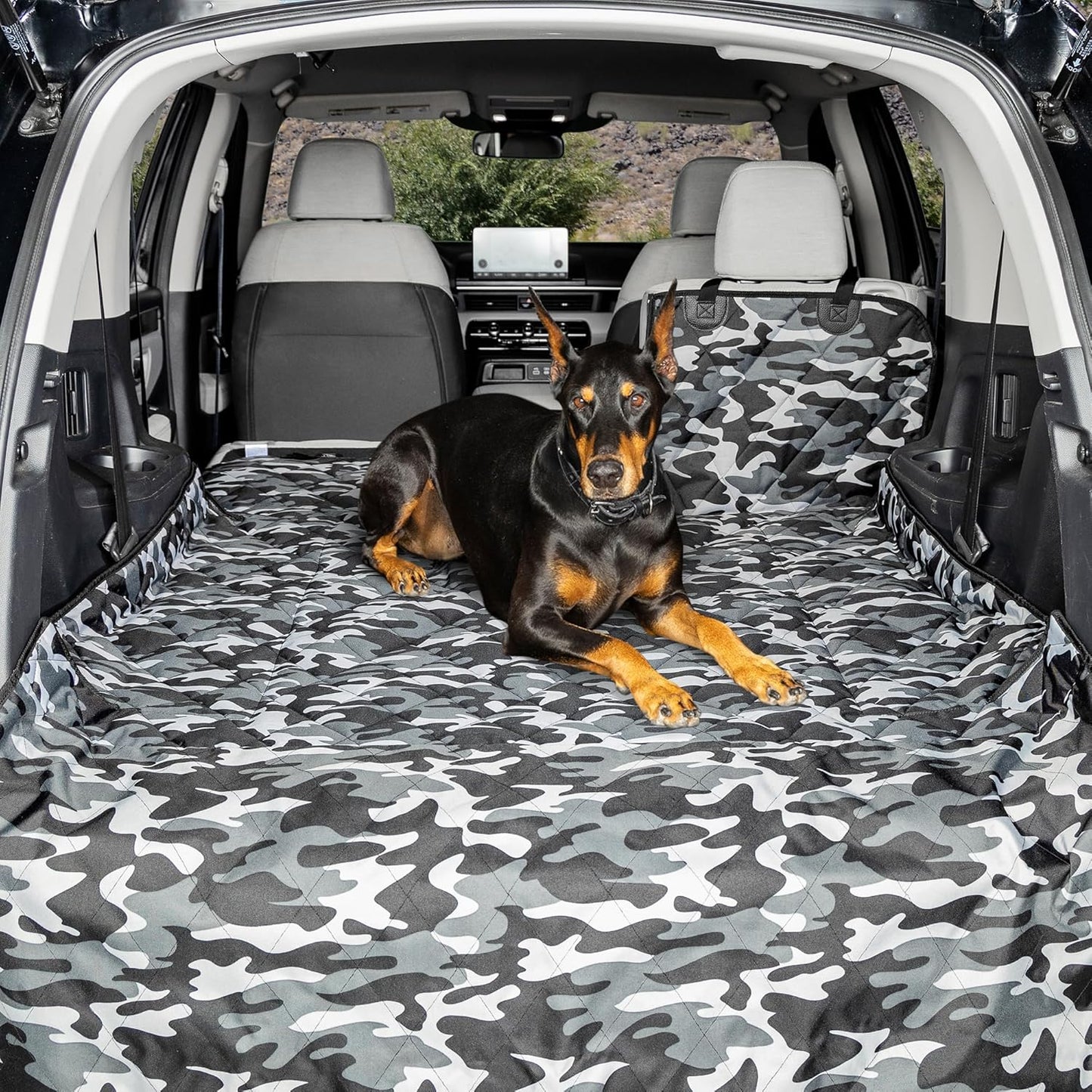 Forro carga SUV para mascotas impermeable adapt. banco 60/40