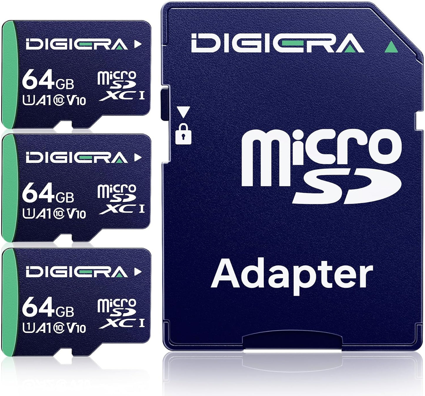 Tarjeta microSDXC 64 GB UHS-I 100 MB/s para teléfonos y