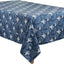 Mantel coral marino 65x90pulg color azul marino
