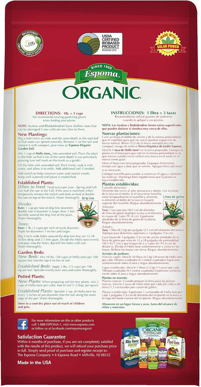 Padre de Acebo Orgánico para Cultivo en Jardín y Huerto