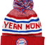 Gorro fútbol Bayern Skull Rojo Invierno