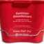 Cubo limpieza 8qt plástico rojo pack 12