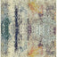 Tapete abstracto moderno multiárea polipropileno beige