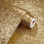 Papel tapiz dorado purpurina autoadhesivo dormitorio