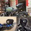 Bolsa asiento motocicleta impermeable con red carga