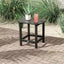 Mesa auxiliar exterior 18" color negro