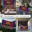 Bandera FC Barcelona 3x5ft con logotipo