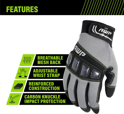 Guantes trabajo hombre talla L