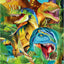 Imanes planos dinosaurio 3D para refrigerador