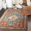 Tapete tribal bohemio antiderrap 3x5ft sala dormitorio