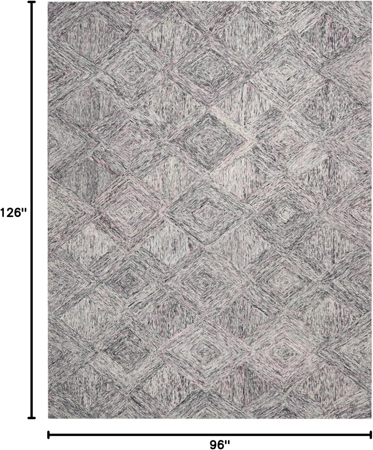 Alfombra 8x10ft 6pulg para dormitorio sala comedor