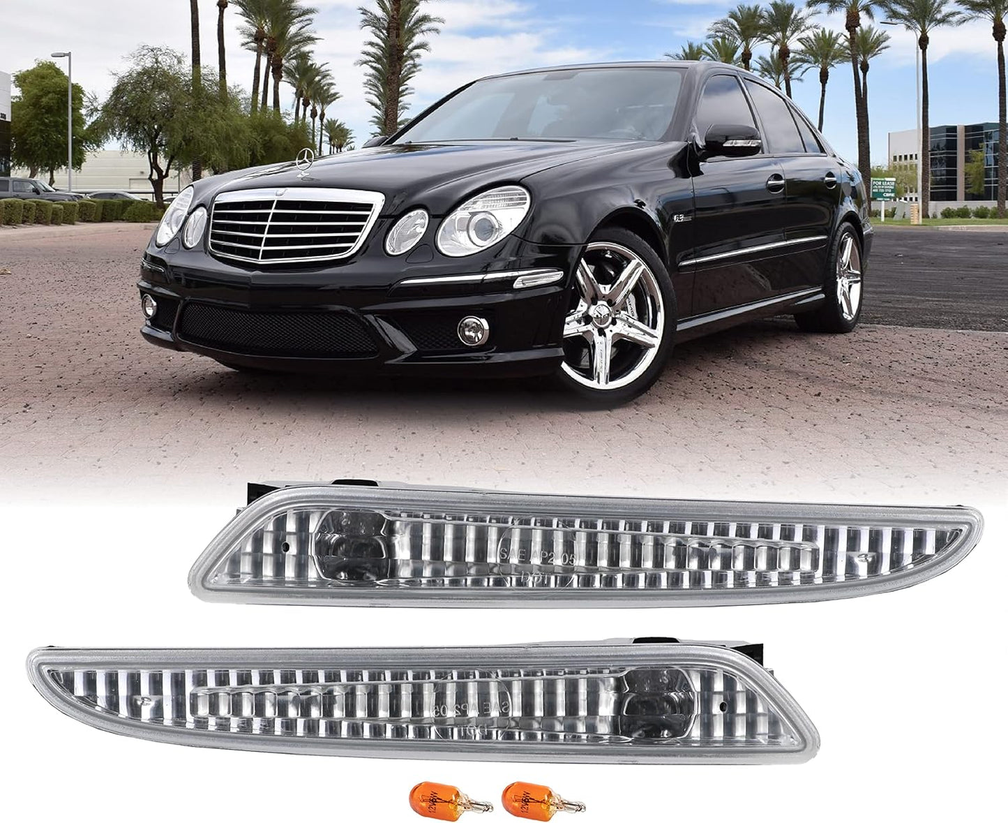 Luces marcador lateral W211 Mercedes E Class izq/der