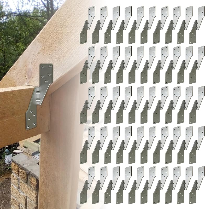 50 Pzas Correas Huracán H2.5A Lazo Derecho Galvanizado