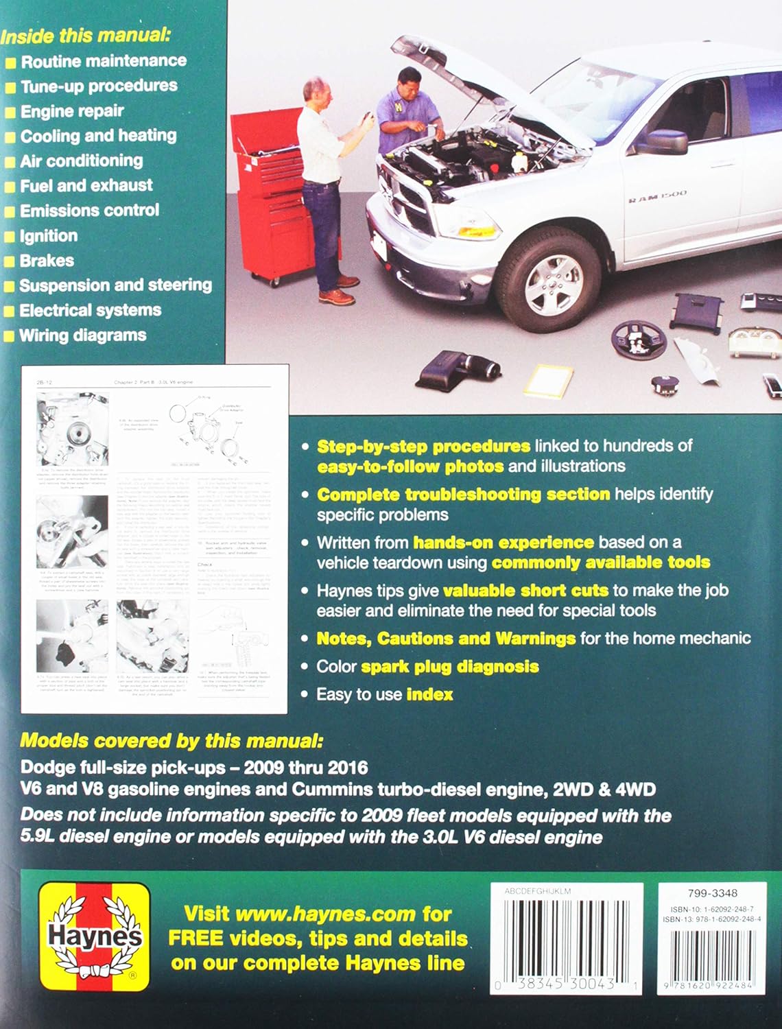 Manual reparación camionetas Dodge 30043