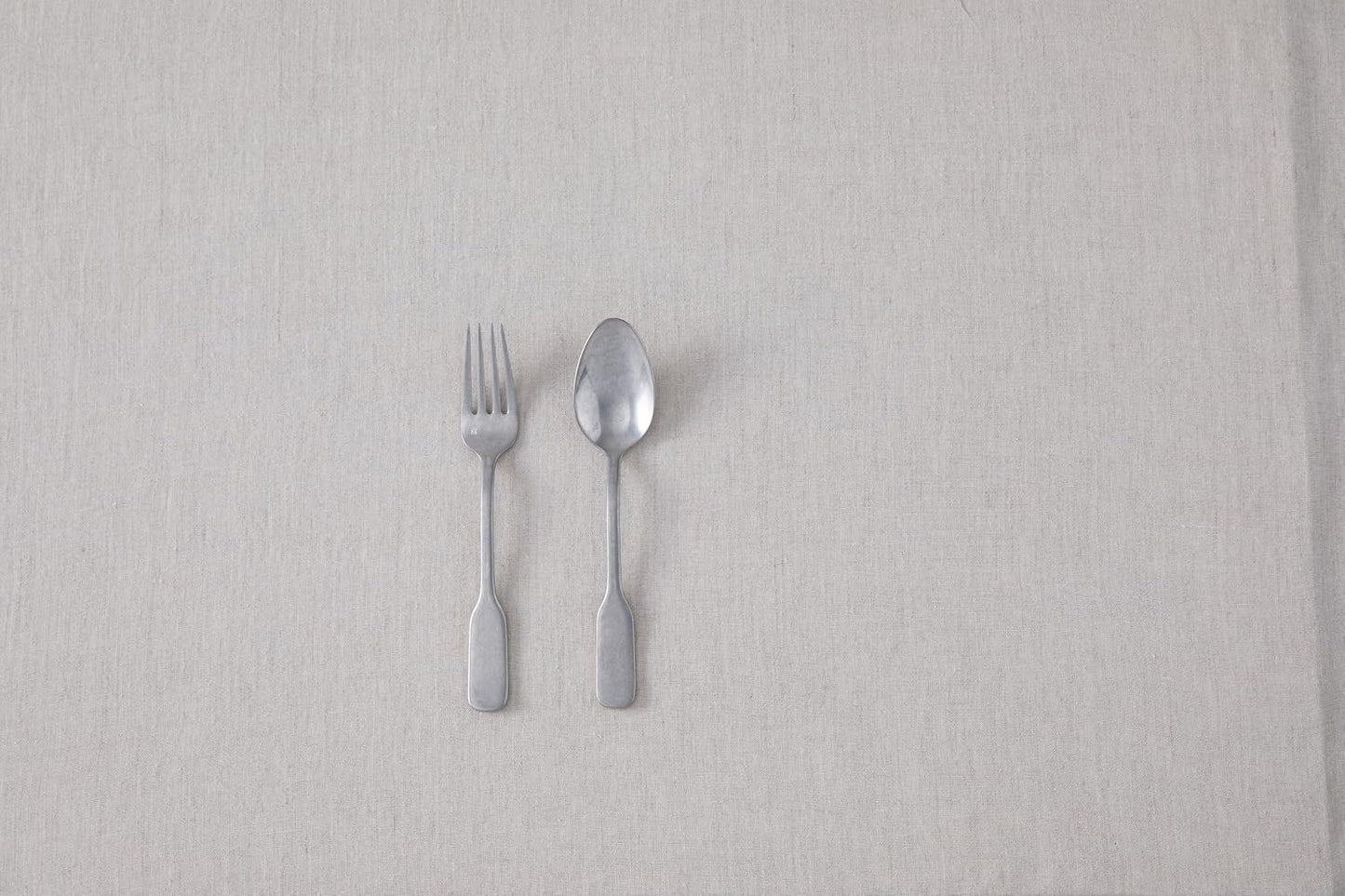 Set 2 Pzas Acero Inox 18/10 Plata Envejecida