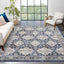 Alfombra lavable estilo bohemio 9x12ft antiderrap para sala