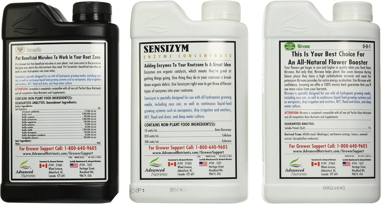 Fertilizante Tarántula Nirvana Sensizym 1L para Plantas