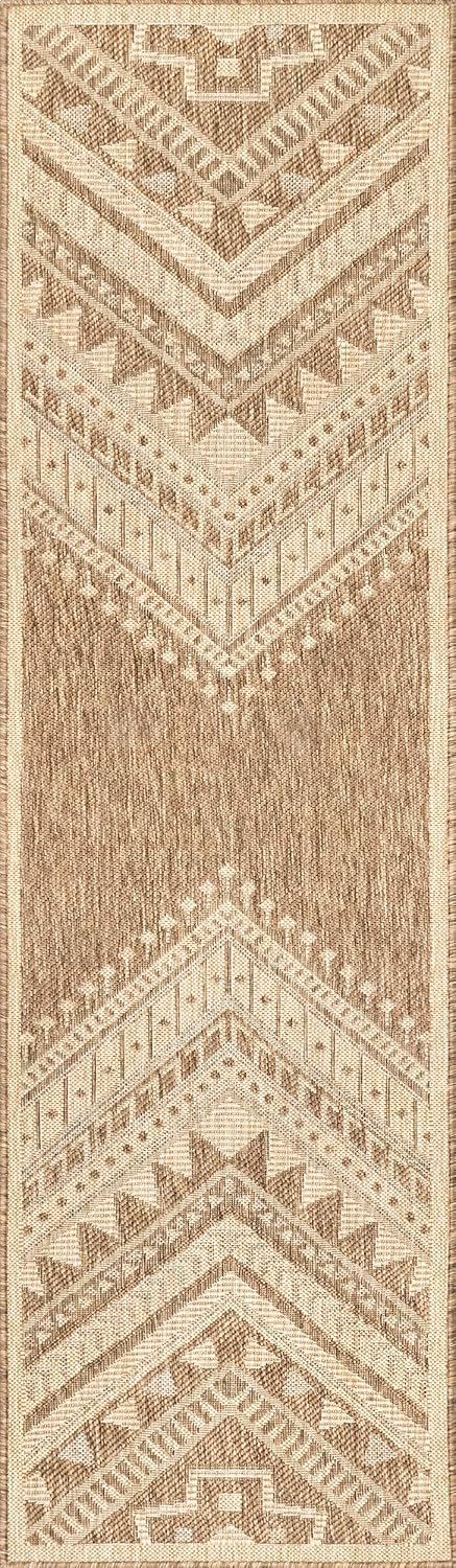 Alfombra terraza 2x8ft suave resistente manchas