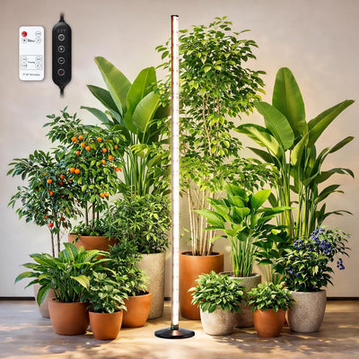 Lámpara cultivo plantas interior 64.5pulg LED 660nm 3000K 6000K 36W