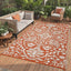 Alfombra exterior 9x12 plástico impermeable reversible