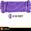 Cuerda nailon trenzado diamante 3/8" x50ft UV resistente