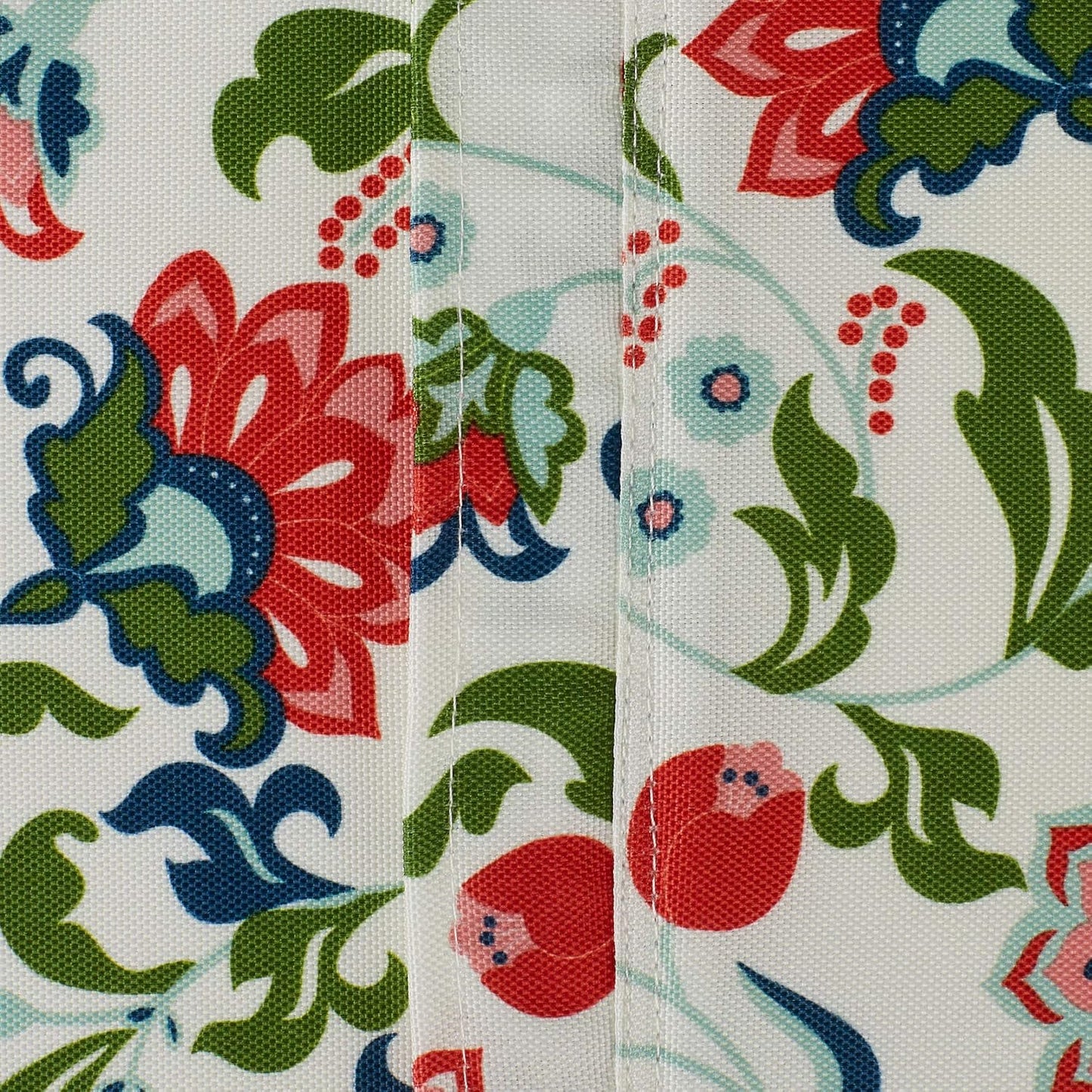 Mesa redonda exterior 60" con cremallera floral