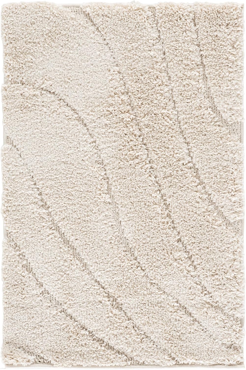 Alfombra decorativa Safavieh 2'3"x4' Crema 1.2" grosor