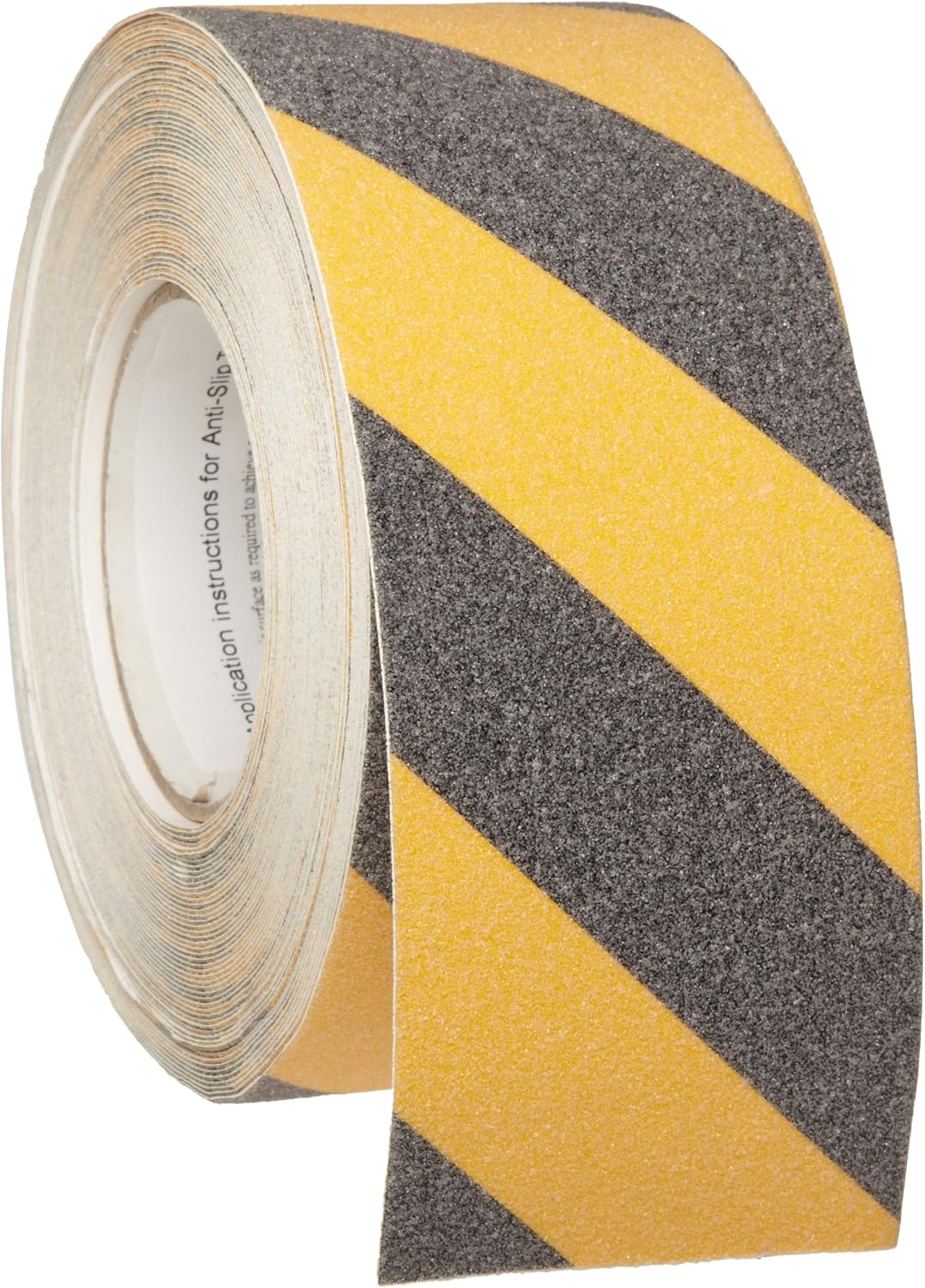 Cinta poliéster antiderrap 60' negro amarillo