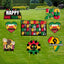 8 Pzas Decoración Juneteenth Impermeable para Césped