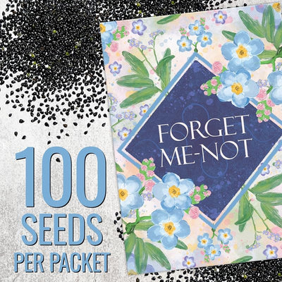 30 Pack Semillas Forget Me Not Regalo Conmemorativo