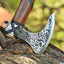 Hacha Viking Ragnar Hoja Acero Carbono Mango Palisandro