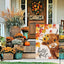 Bandera jardín Hello Fall vaca 12x18" doble cara