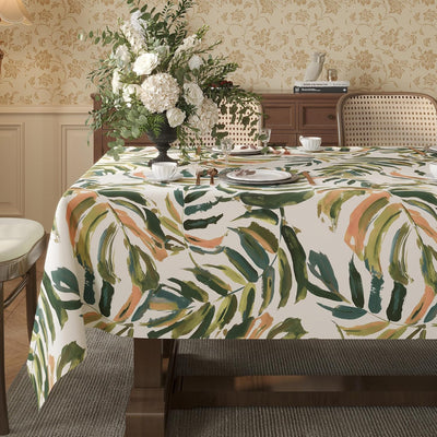 Mantel plástico impermeable 52x70pulg para comedor y campamento