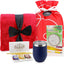 Caja regalo get well con manta té sopa libro set de palabras
