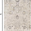 Alfombra 4x6ft para sala dormitorio cocina color carbón