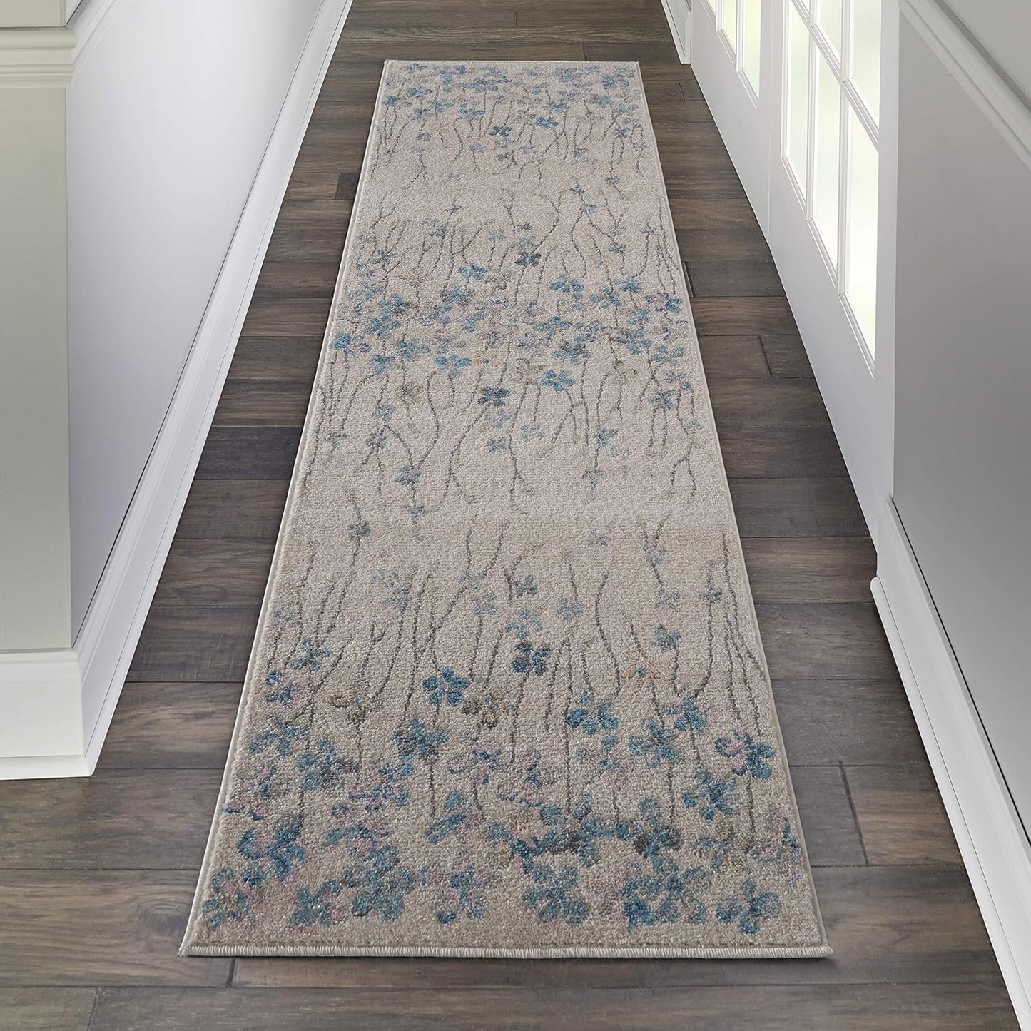 Alfombra área 2'3"x7'3" para dormitorio sala comedor
