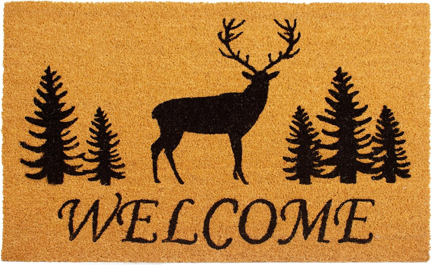 Felpudo bienvenida Elk Forest 24x36pulg