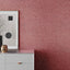 Rollo papel pintado purpurina oro rosa 15.7x354" decorativo