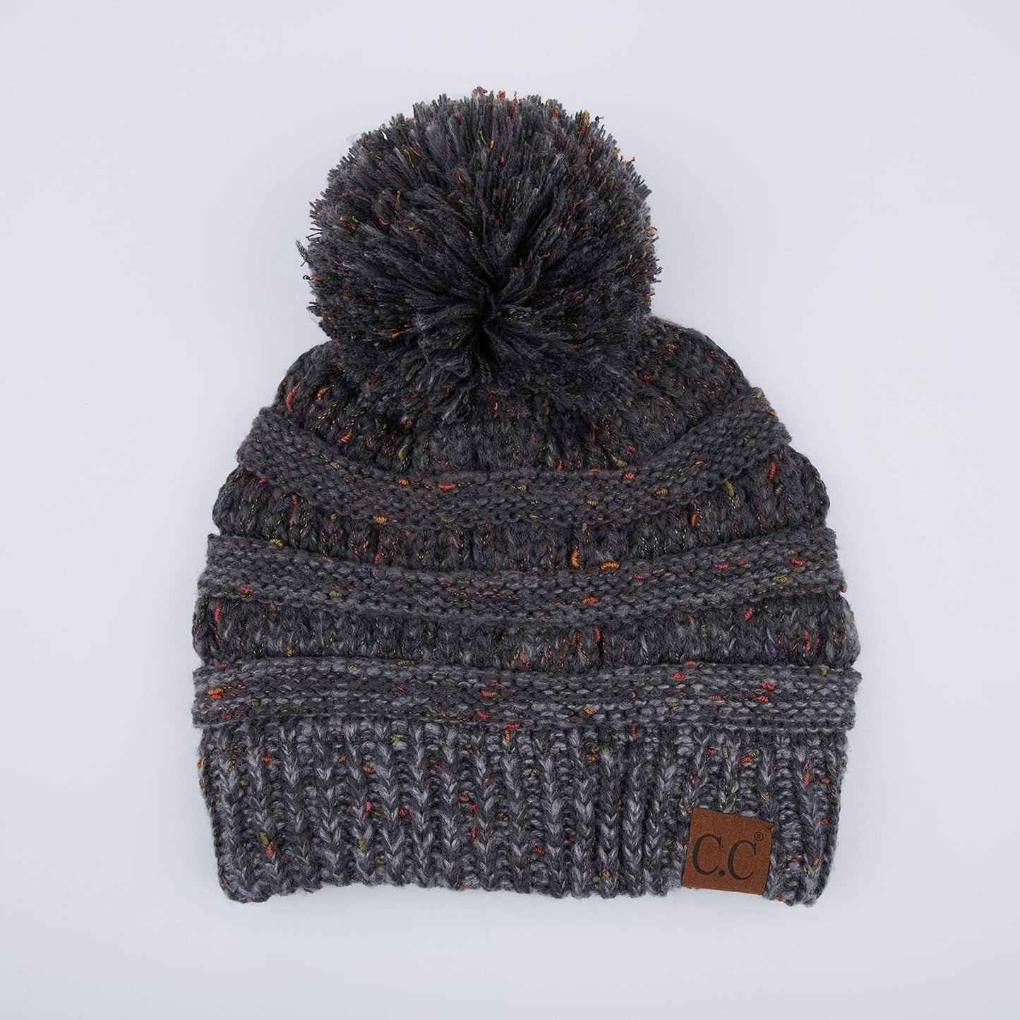 Gorro punto confeti acanalado unisex