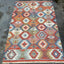 Alfombra lavable reversible algodón 2'8"x6'7"