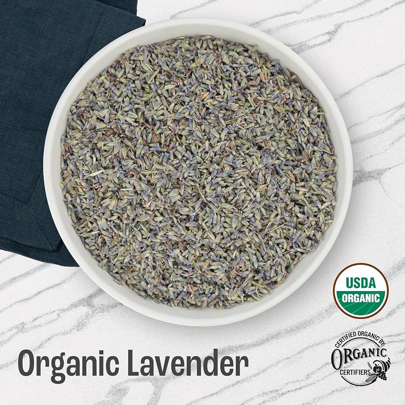 Flor lavanda orgánica secas 4oz fabricada EE.UU.
