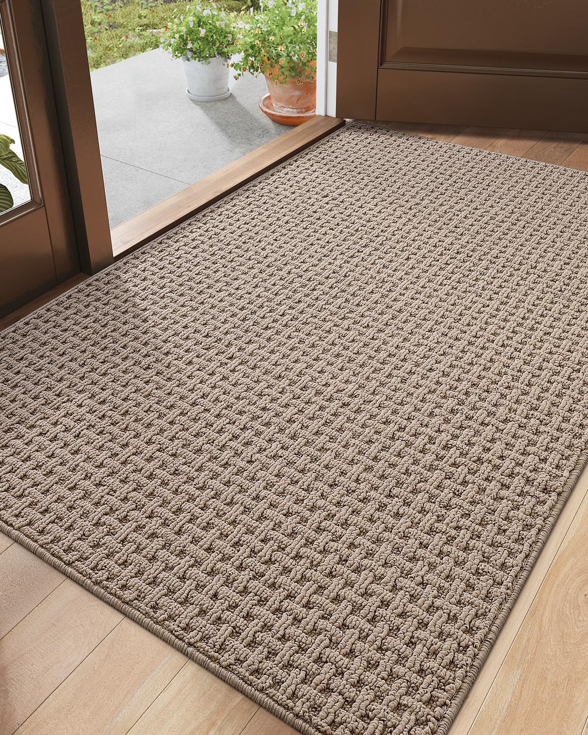 Tapete antiderrap puerta entrada 36x60pulg perfil bajo