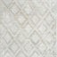 Alfombra gris 4x6ft fácil de limpiar para dormitorio y sala