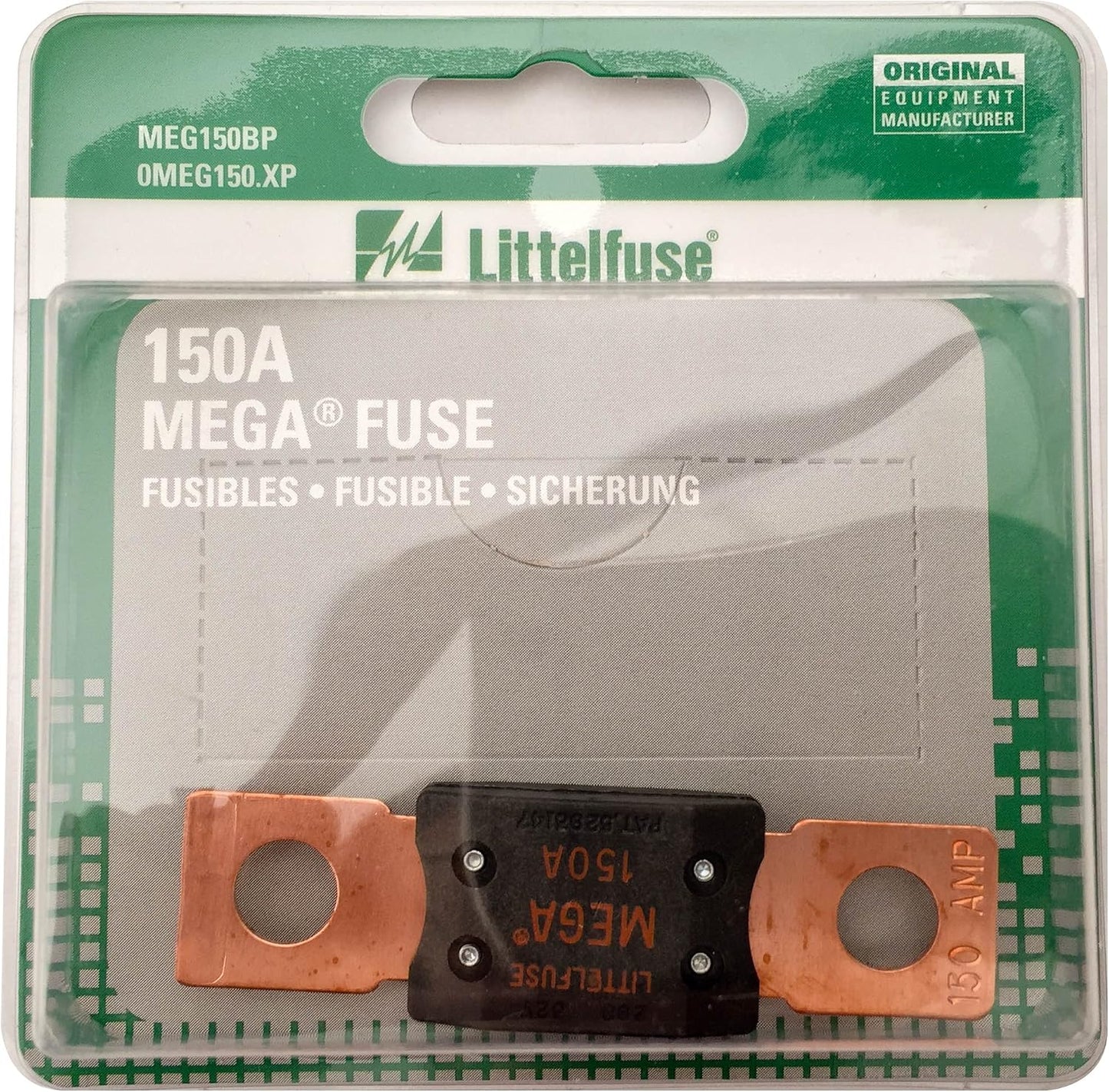 Fusible automotriz MEGA BP Slo-Blo atornillado